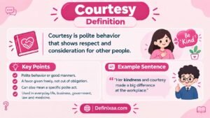 Courtesy Definition: The Surprising Meaning Behind This Everyday Word
